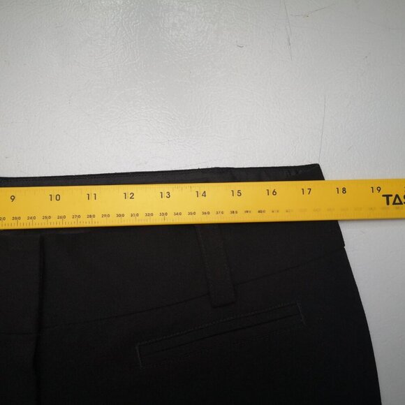 Guess Ladies Size 31 Waist Black Flare Leg Zipper & 2 Clasp Closure Pants - Picture 11 of 13